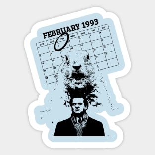 Groundhog Day Tribute Sticker